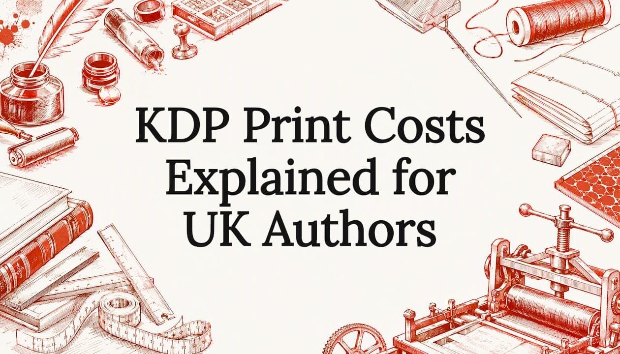 KDP Print Costs Explained for UK Authors