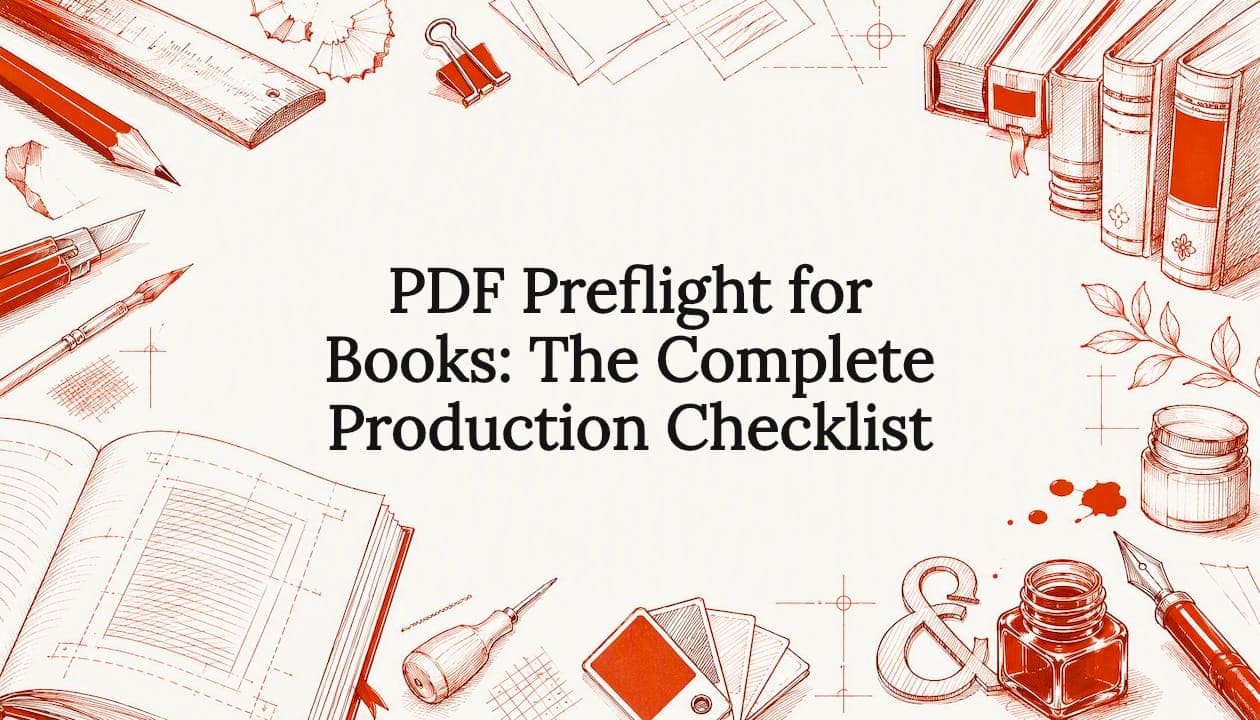 PDF Preflight for Books: The Complete Production Checklist