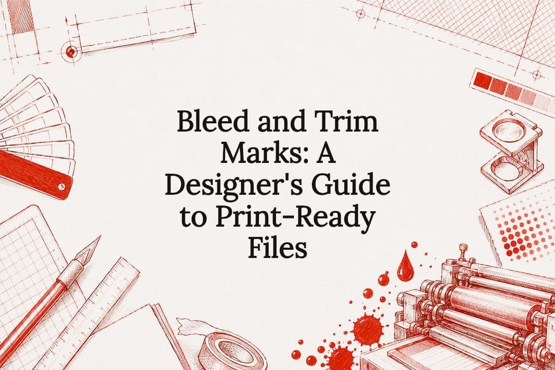 Bleed and Trim Marks: A Designer's Guide to Print-Ready Files