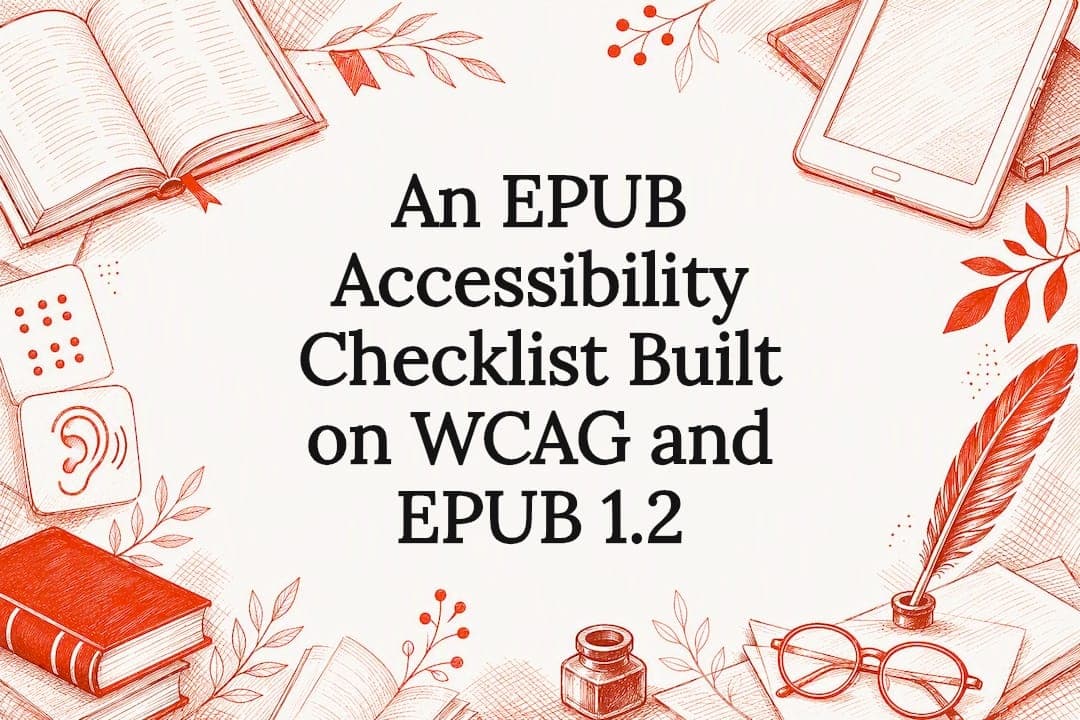An EPUB Accessibility Checklist Built on WCAG and EPUB 1.2