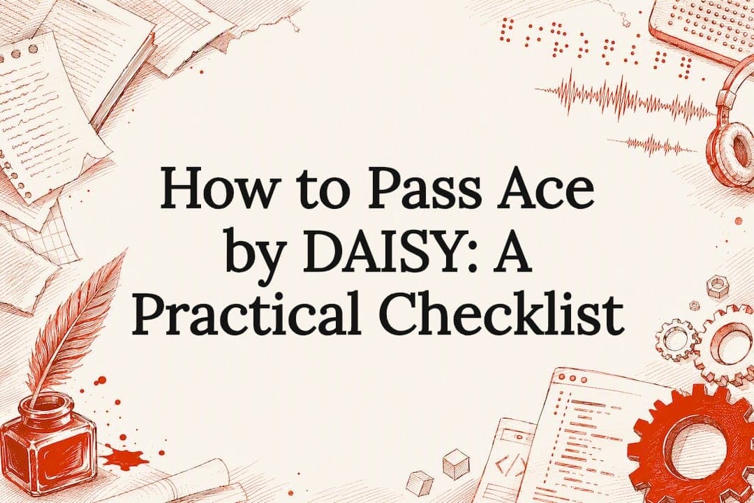 How to Pass Ace by DAISY: A Practical Checklist