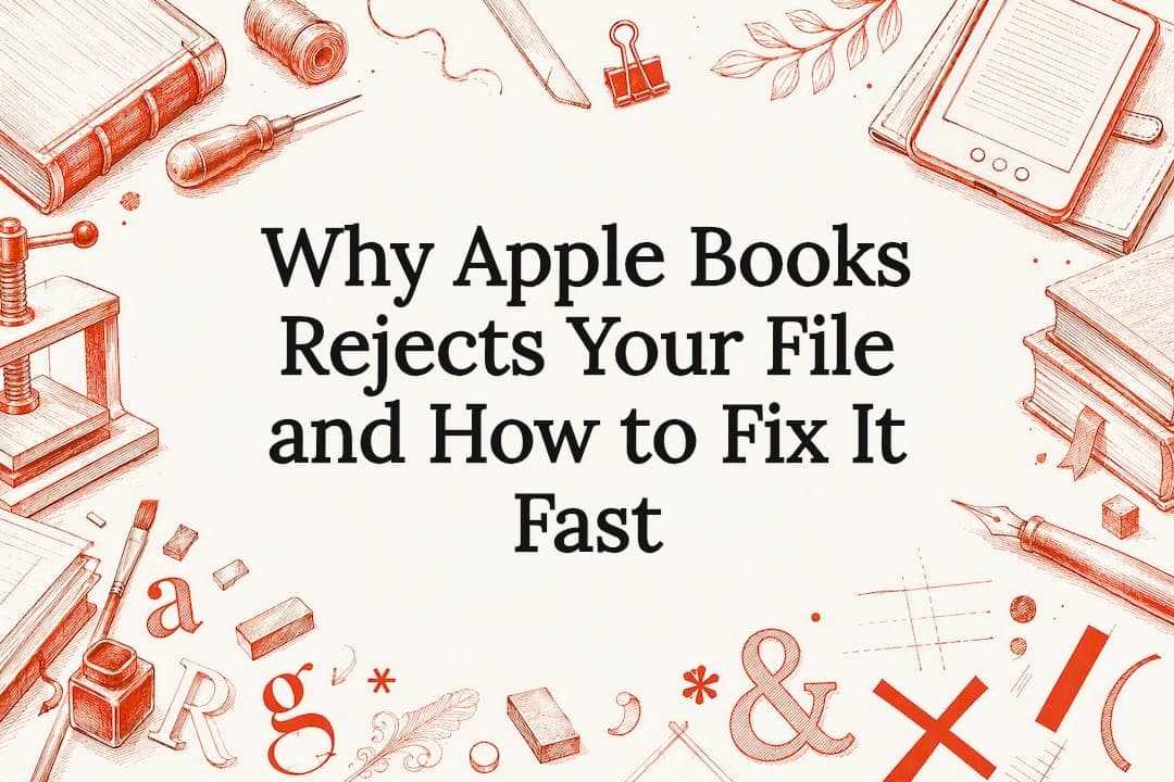 Why Apple Books Rejects Your File and How to Fix It Fast