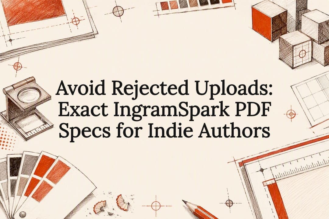 Avoid Rejected Uploads: Exact IngramSpark PDF Specs for Indie Authors