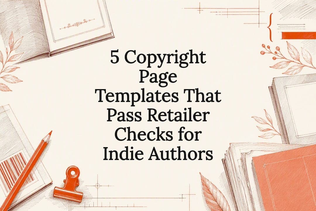5 Copyright Page Templates That Pass Retailer Checks for Indie Authors